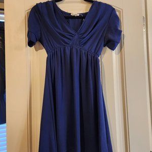 Navy blue dress